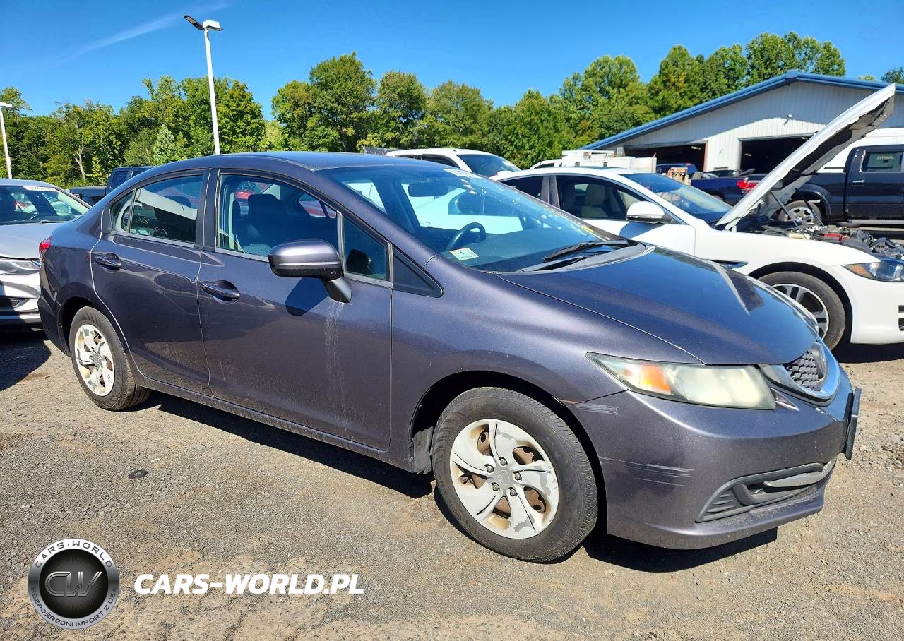 2015 Honda Civic Lx VIN:19XFB2E57FE018645 - 4