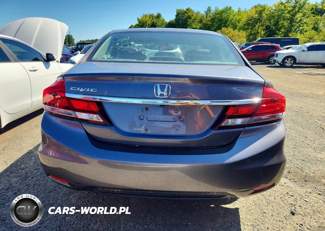 2015 Honda Civic Lx VIN:19XFB2E57FE018645 - 6