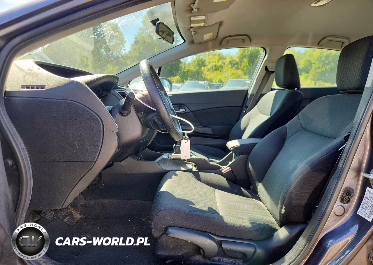 2015 Honda Civic Lx VIN:19XFB2E57FE018645 - 7