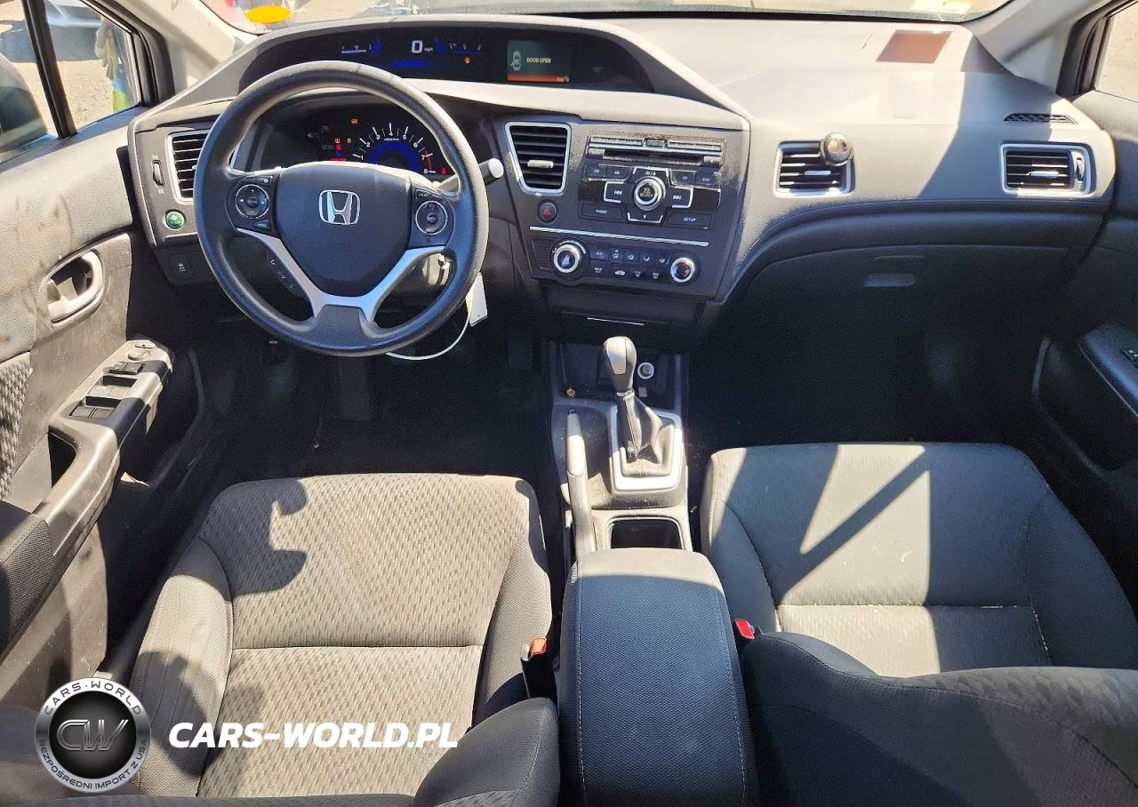 2015 Honda Civic Lx VIN:19XFB2E57FE018645 - 8