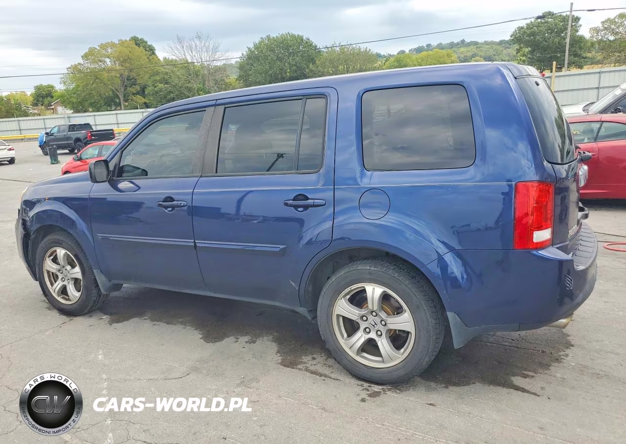 2015 Honda Pilot Exl VIN:5FNYF3H66FB027046 - 2