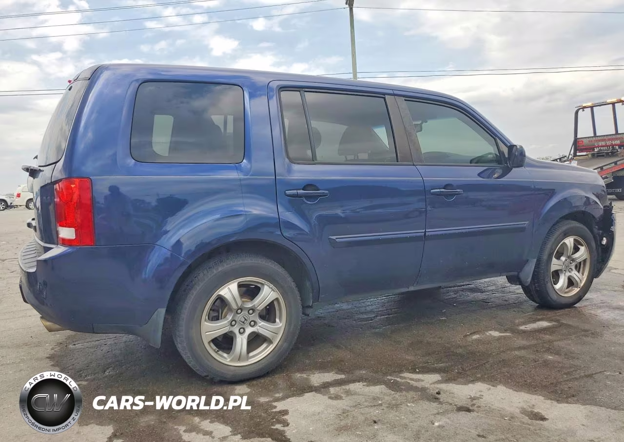 2015 Honda Pilot Exl VIN:5FNYF3H66FB027046 - 3