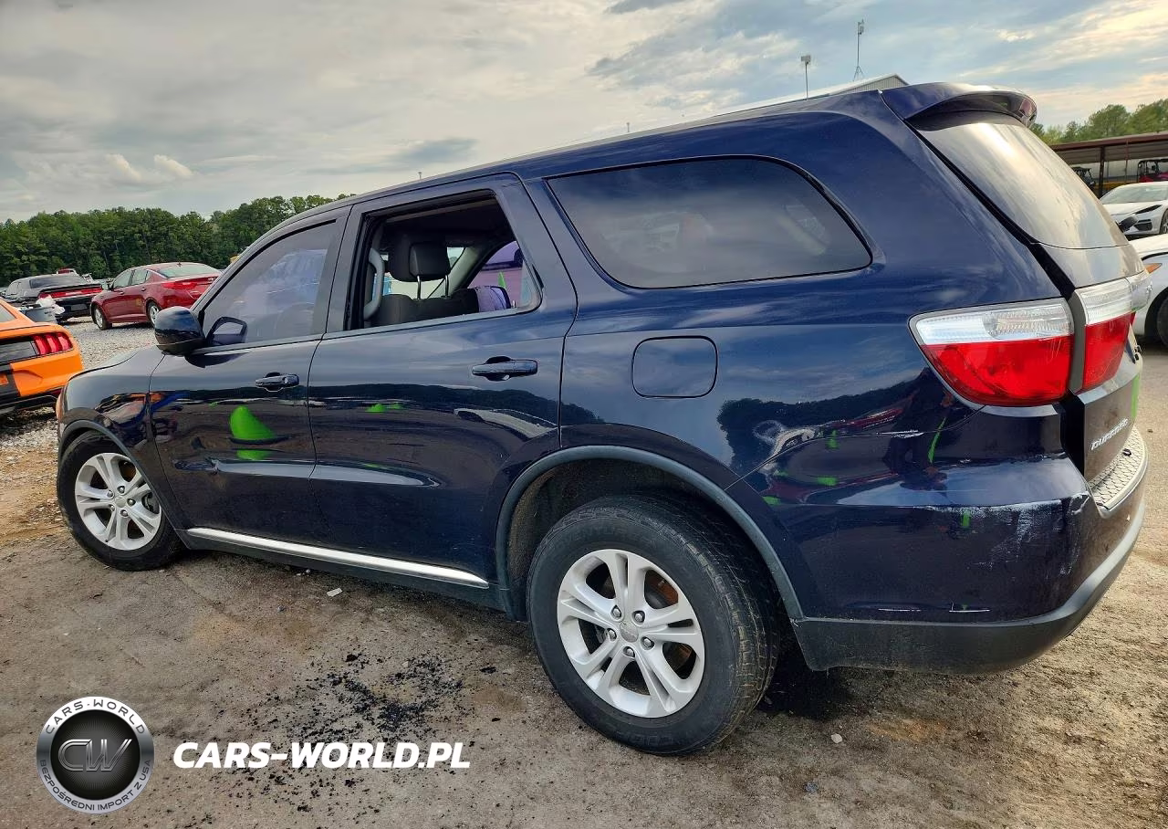 2012 Dodge Durango VIN:1C4RDHAGXCC260205 - 2