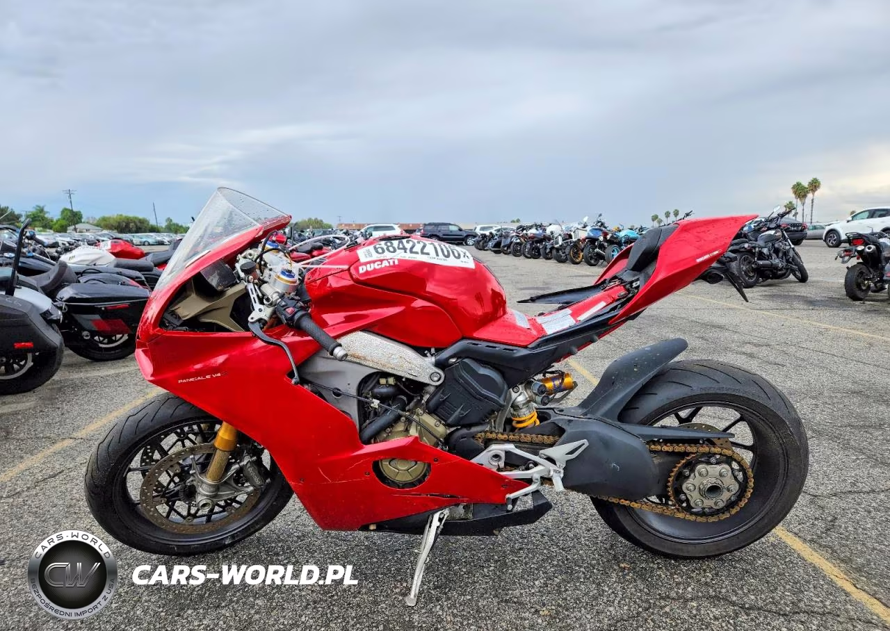 2018 Ducati Panigale V4 VIN:ZDMDAGNW0JB000434 - 3