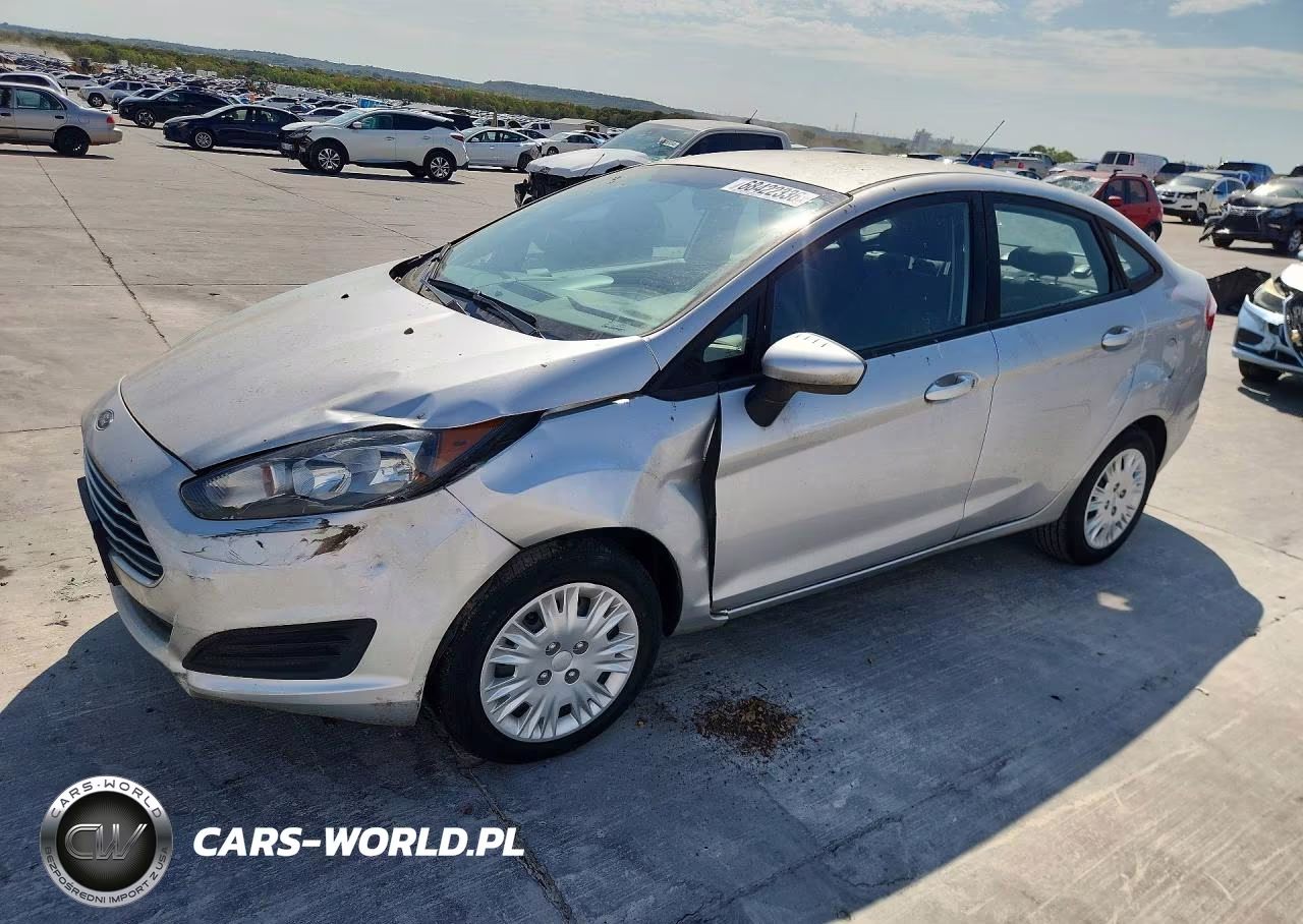 2015 Ford Fiesta S VIN:3FADP4AJ8FM104839 - 1