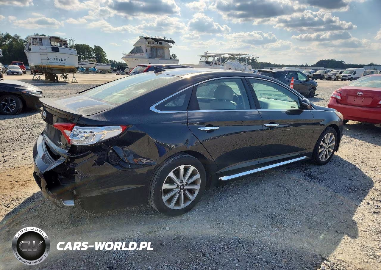 2016 Hyundai Sonata Limited VIN:5NPE34AF4GH323505 - 3