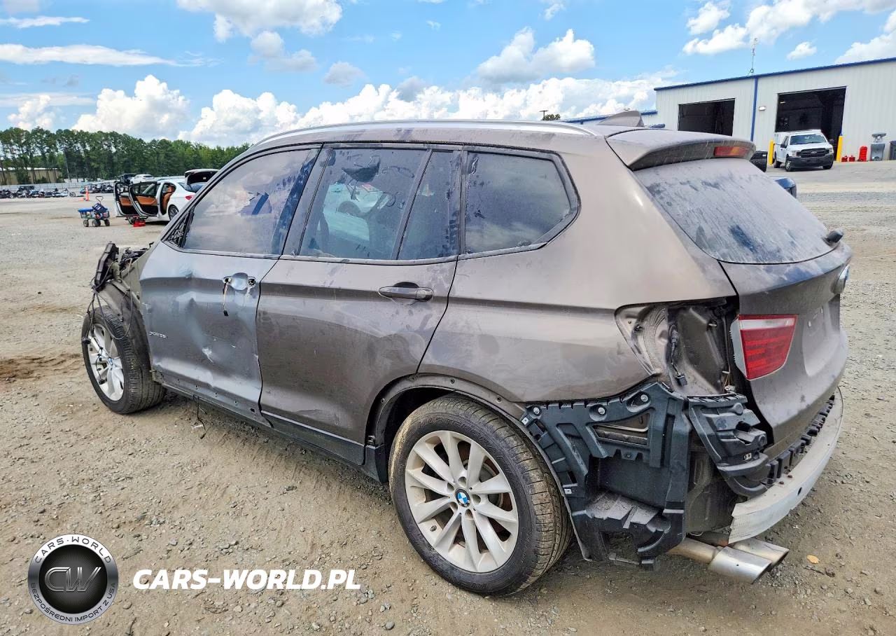 2014 BMW X3 xDrive28I VIN:5UXWX9C52E0D19913 - 2