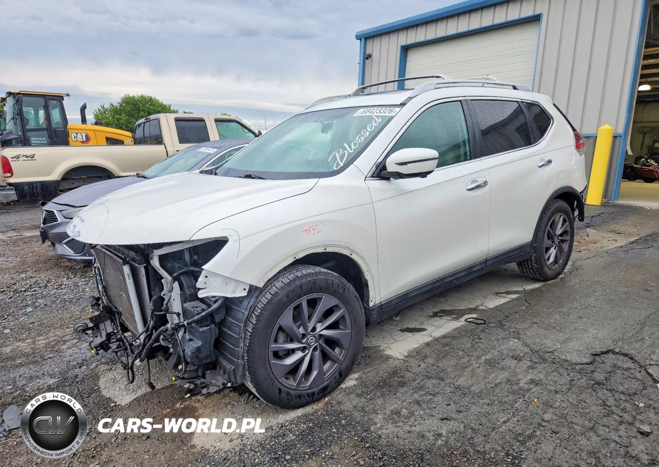2016 Nissan Rogue Sl VIN:5N1AT2MT4GC890714 - 1