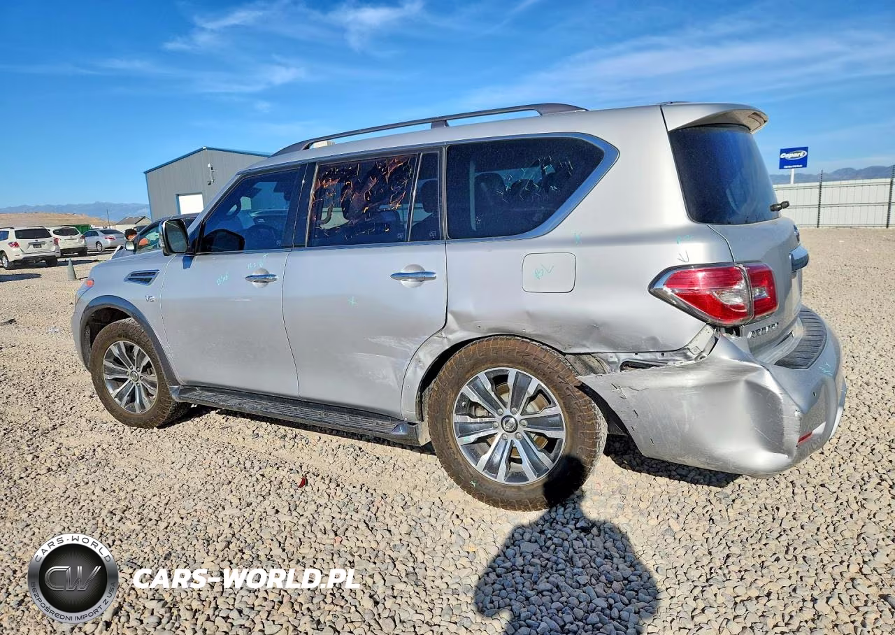 2018 Nissan Armada Sl VIN:JN8AY2NC8J9555789 - 2