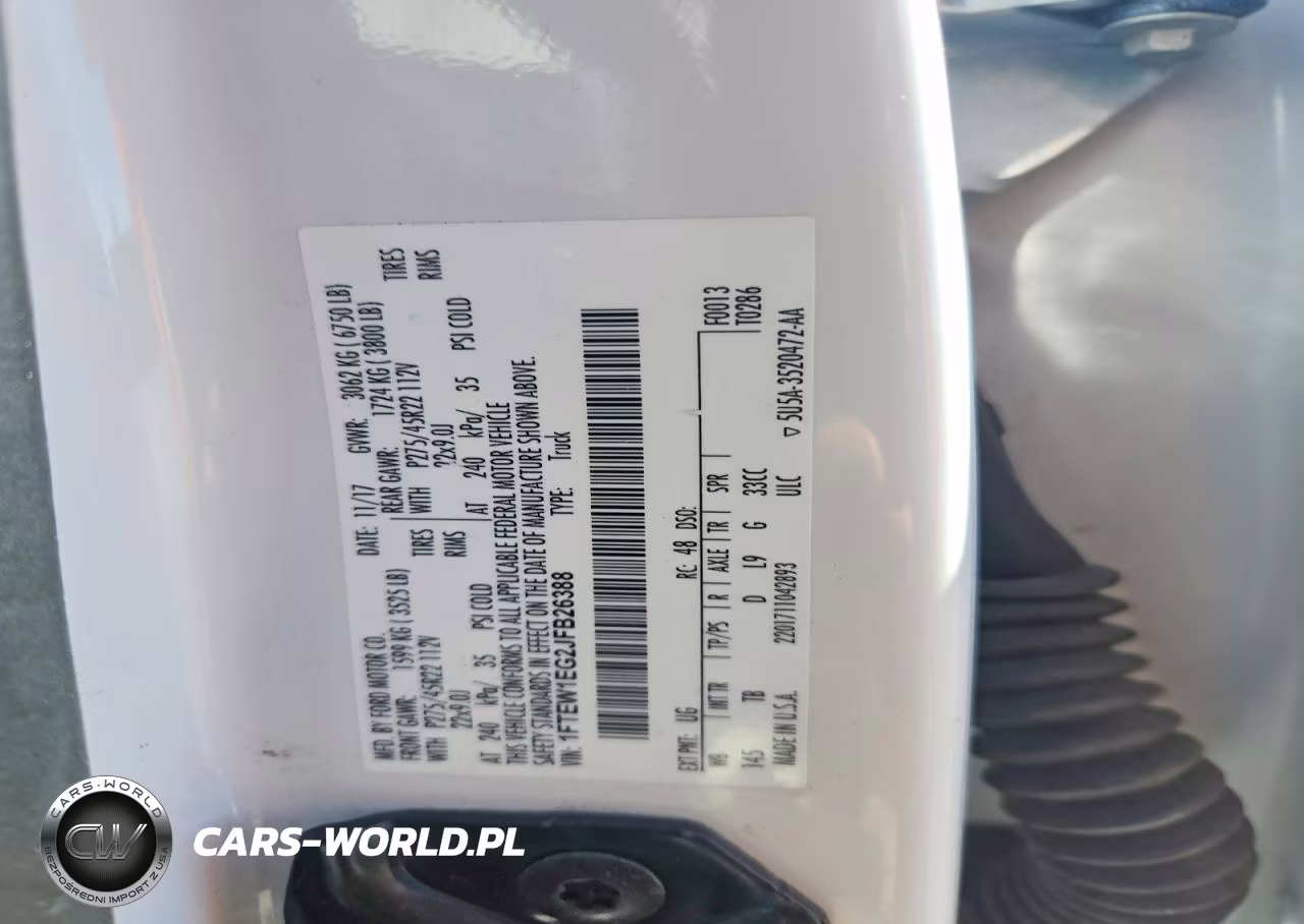 2018 Ford F150 Supercrew VIN:1FTEW1EG2JFB26388 - 12