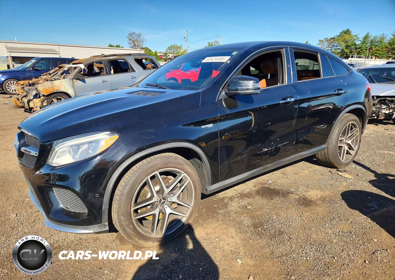 2018 Mercedes-Benz Gle Coupe 43 Amg VIN:4JGED6EB0JA104874 - 1