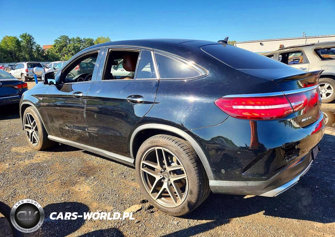 2018 Mercedes-Benz Gle Coupe 43 Amg VIN:4JGED6EB0JA104874 - 2