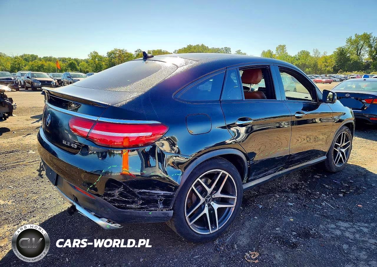 2018 Mercedes-Benz Gle Coupe 43 Amg VIN:4JGED6EB0JA104874 - 3