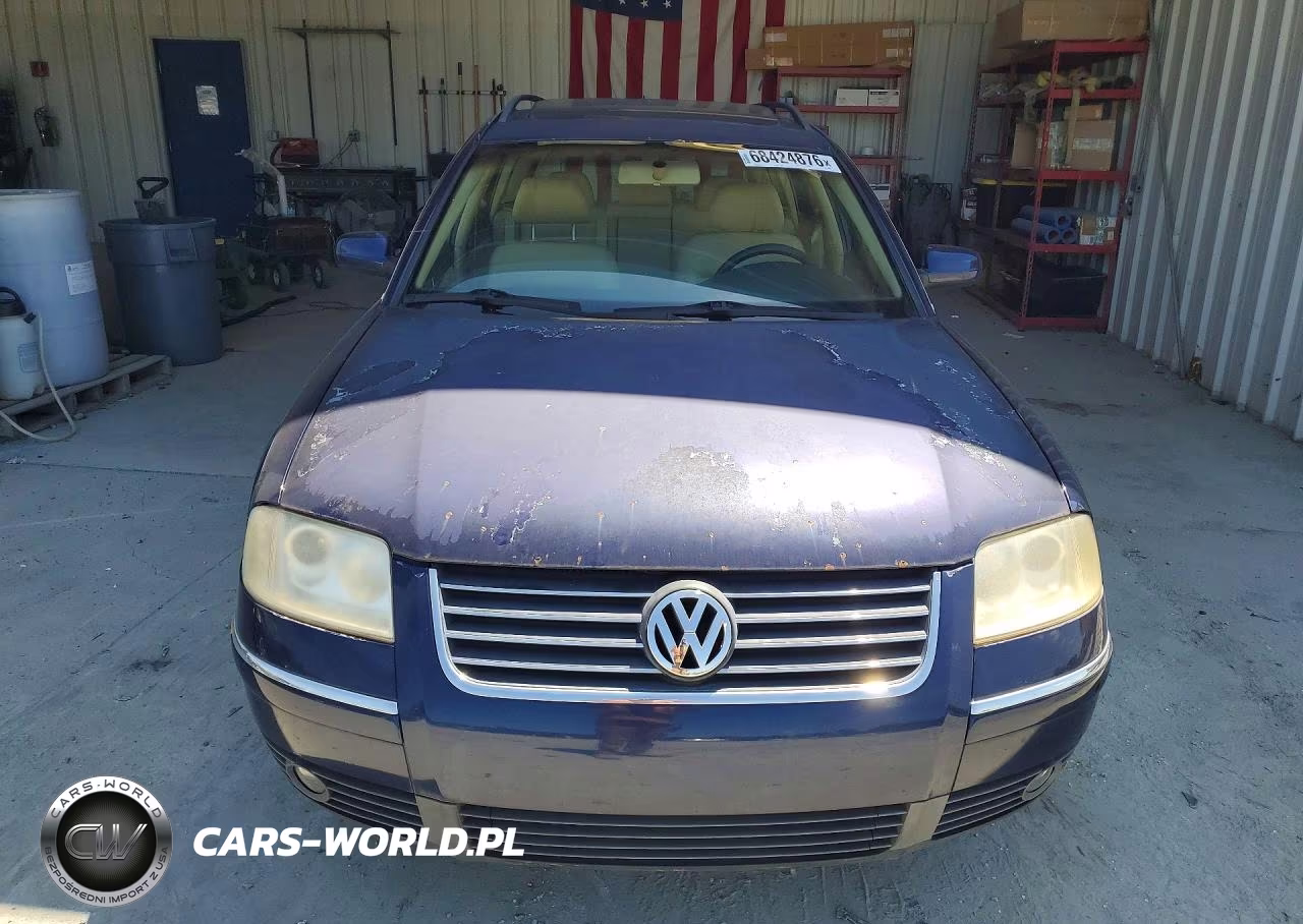 2002 Volkswagen Passat Gls VIN:WVWVD63B52E383997 - 5