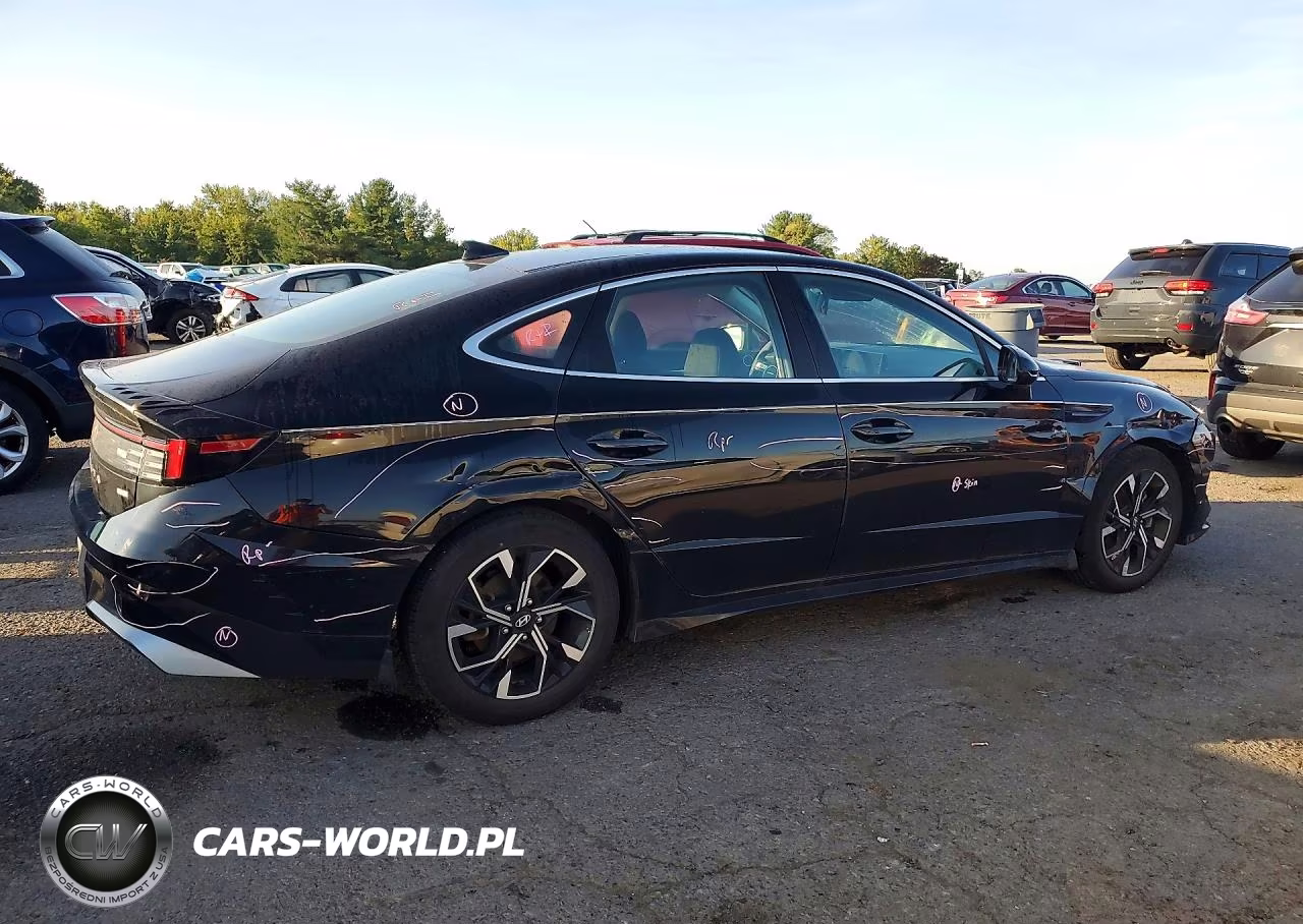 2024 Hyundai Sonata Sel VIN:KMHL64JA5RA367277 - 3