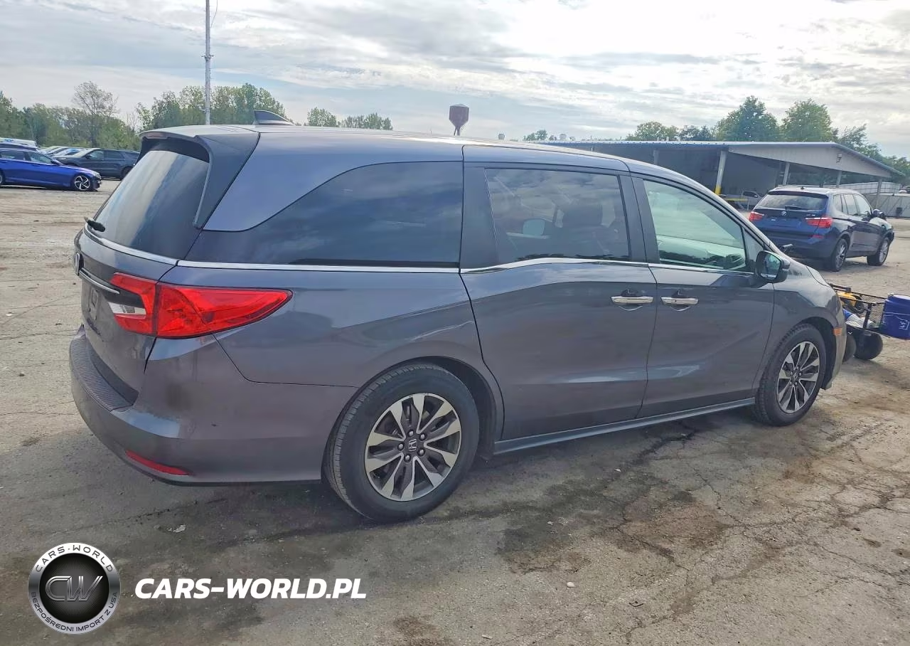 2022 Honda Odyssey Exl VIN:5FNRL6H71NB038218 - 3