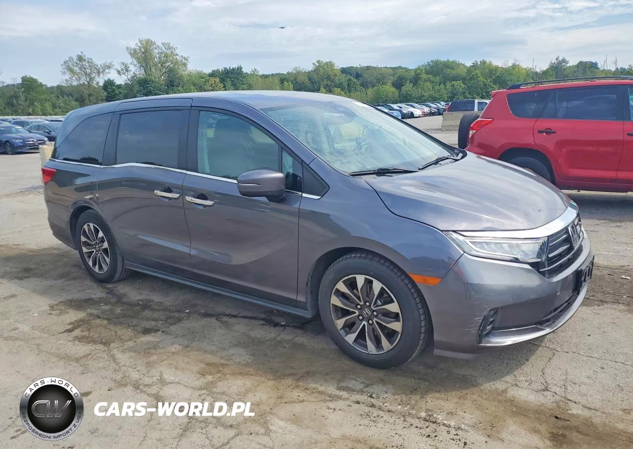 2022 Honda Odyssey Exl VIN:5FNRL6H71NB038218 - 4