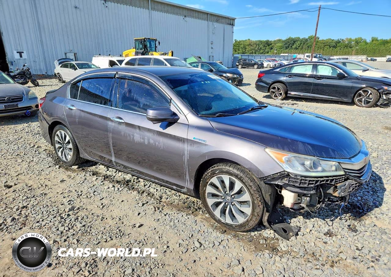 2017 Honda Accord Hybrid VIN:JHMCR6F31HC016093 - 4