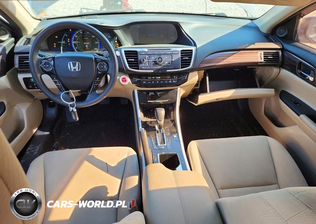 2017 Honda Accord Hybrid VIN:JHMCR6F31HC016093 - 8