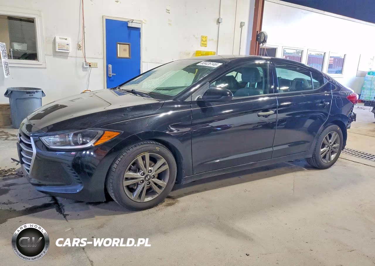 2018 Hyundai Elantra Sel VIN:5NPD84LF3JH317194 - 1