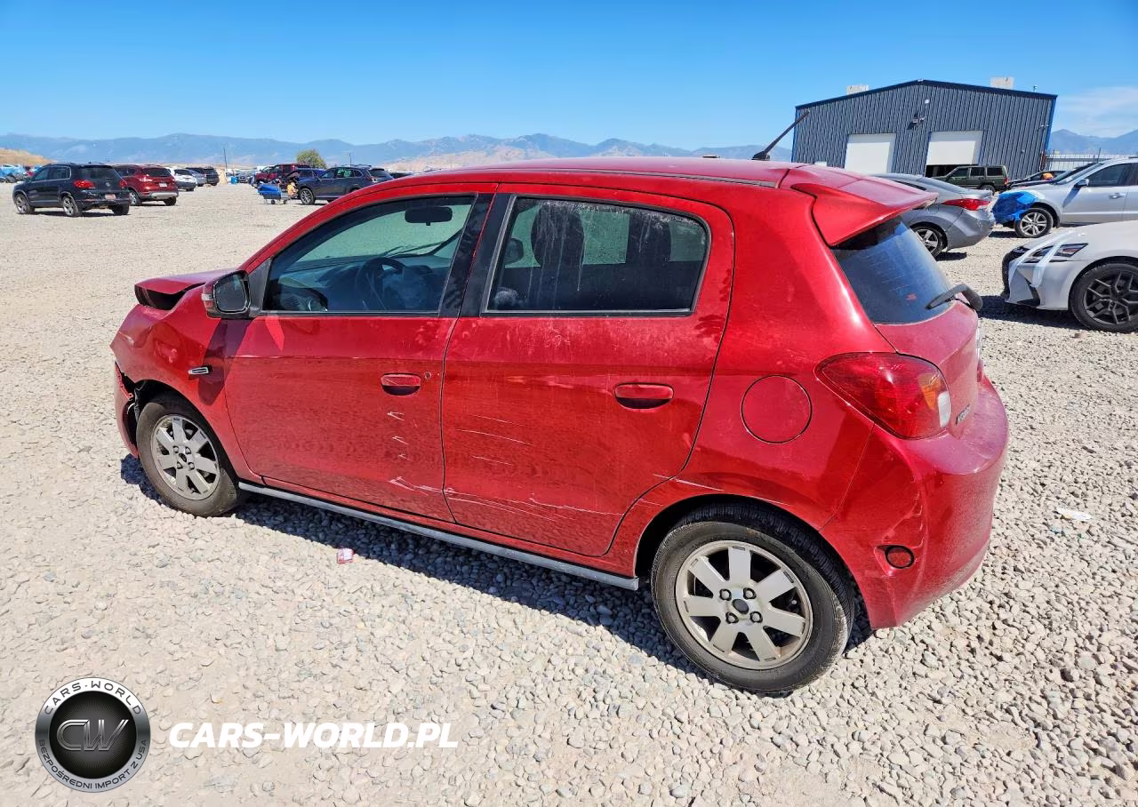 2015 Mitsubishi Mirage Es VIN:ML32A4HJ3FH038099 - 2