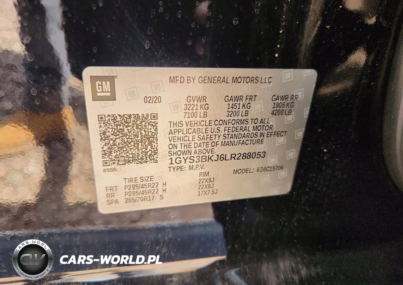 2020 Cadillac Escalade Luxury VIN:1GYS3BKJ6LR288053 - 13