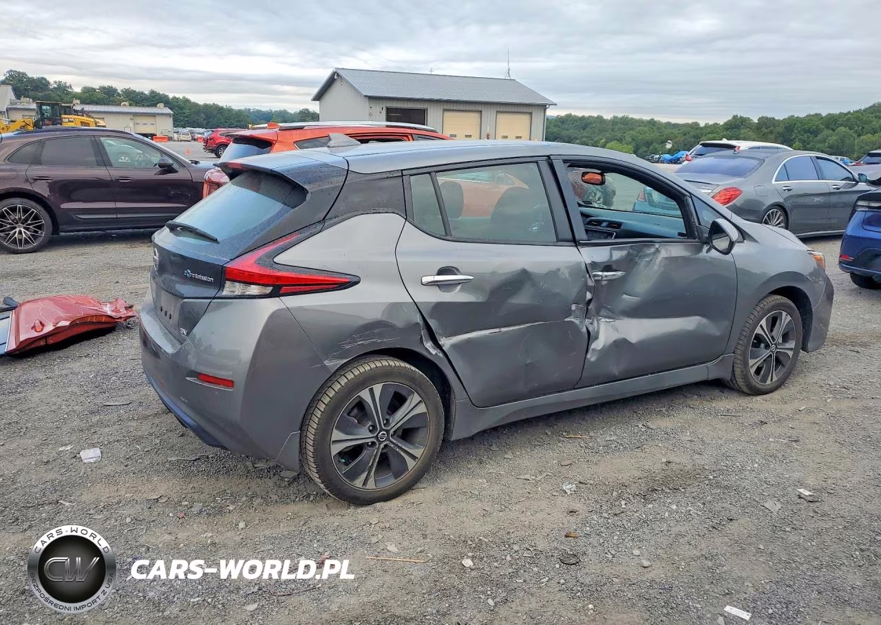 2022 Nissan Leaf Sv Plus VIN:1N4BZ1CVXNC556033 - 3