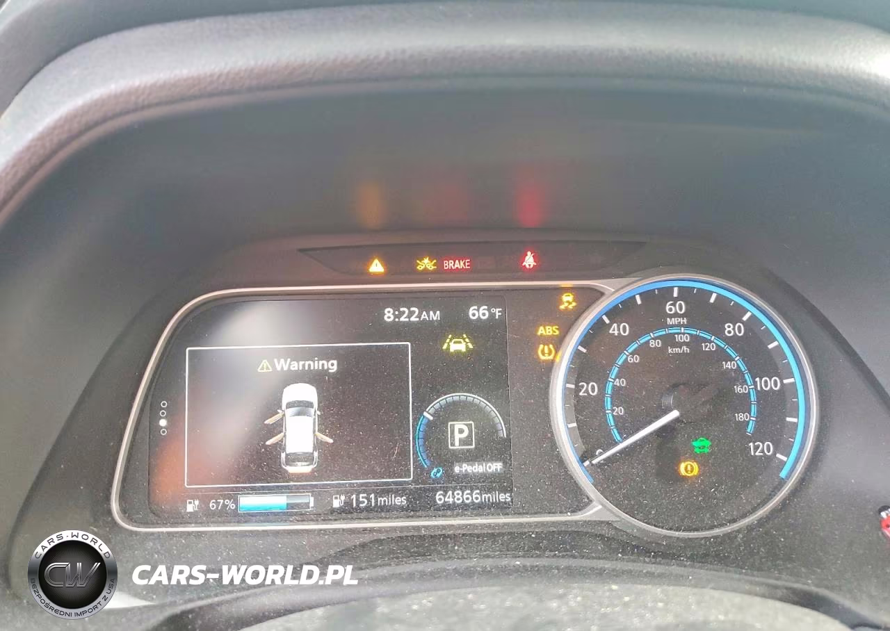 2022 Nissan Leaf Sv Plus VIN:1N4BZ1CVXNC556033 - 9