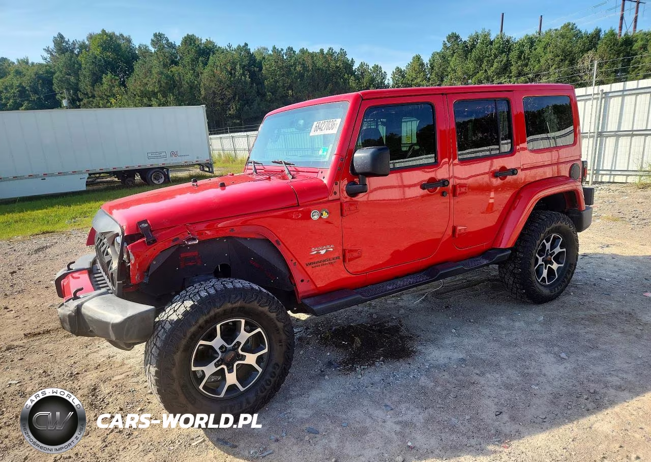 2016 Jeep Wrangler Unlimited Sahara VIN:1C4BJWEG2GL117490 - 1