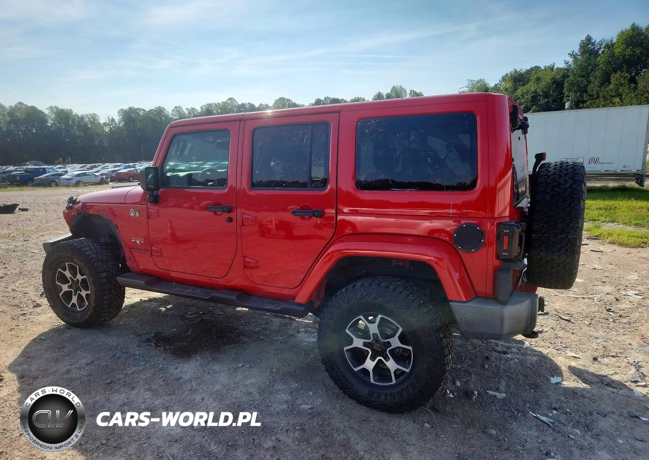 2016 Jeep Wrangler Unlimited Sahara VIN:1C4BJWEG2GL117490 - 2