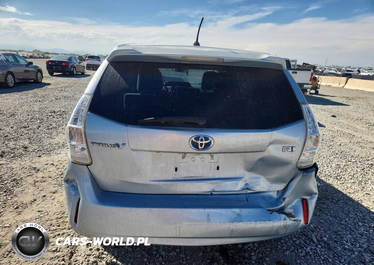 2012 Toyota Prius V Two VIN:JTDZN3EU9C3155316 - 6