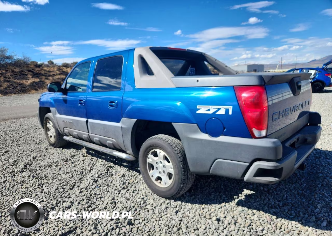 2003 Chevrolet Avalanche K1500 VIN:3GNEK13T73G207102 - 2