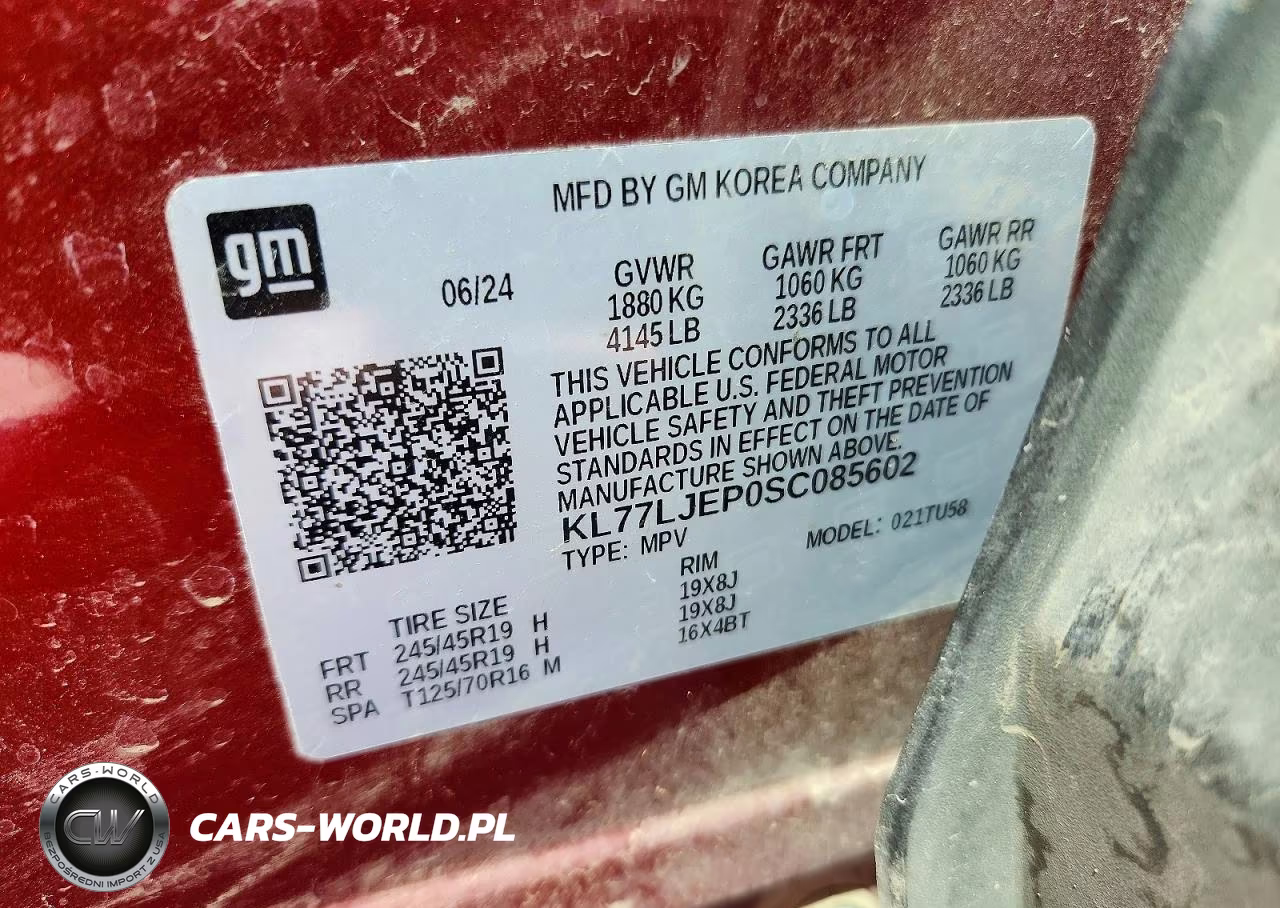 2025 Chevrolet Trax 2Rs VIN:KL77LJEP0SC085602 - 13