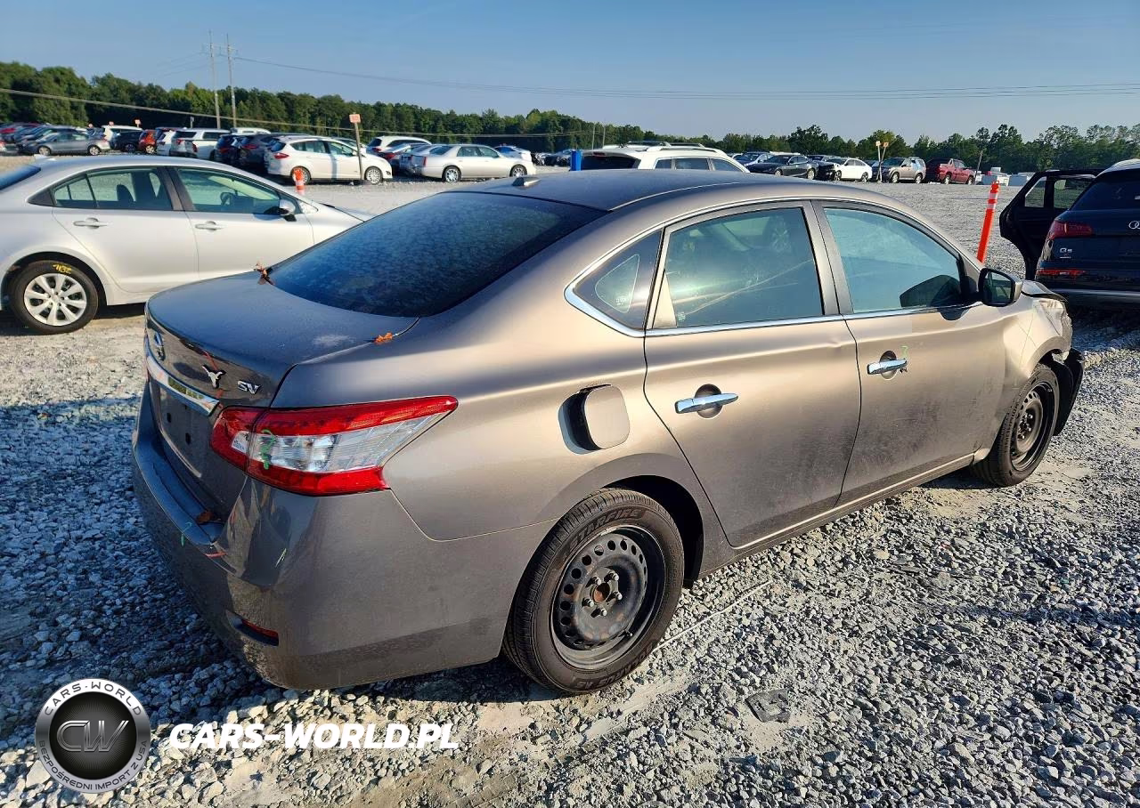2015 Nissan Sentra Sv VIN:3N1AB7AP1FY378414 - 3