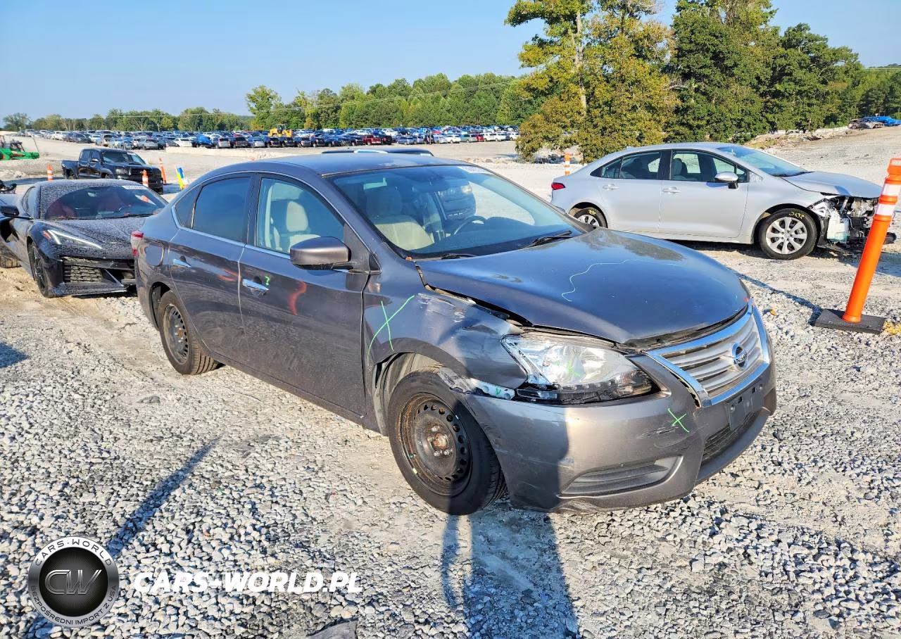 2015 Nissan Sentra Sv VIN:3N1AB7AP1FY378414 - 4