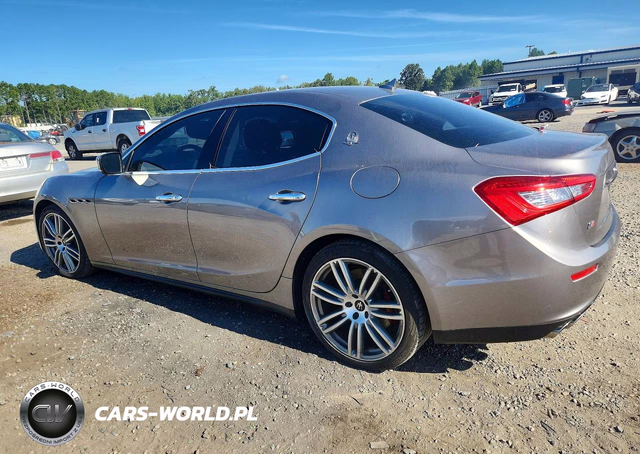 2016 Maserati Ghibli S Q4 VIN:ZAM57RTA8G1165885 - 2