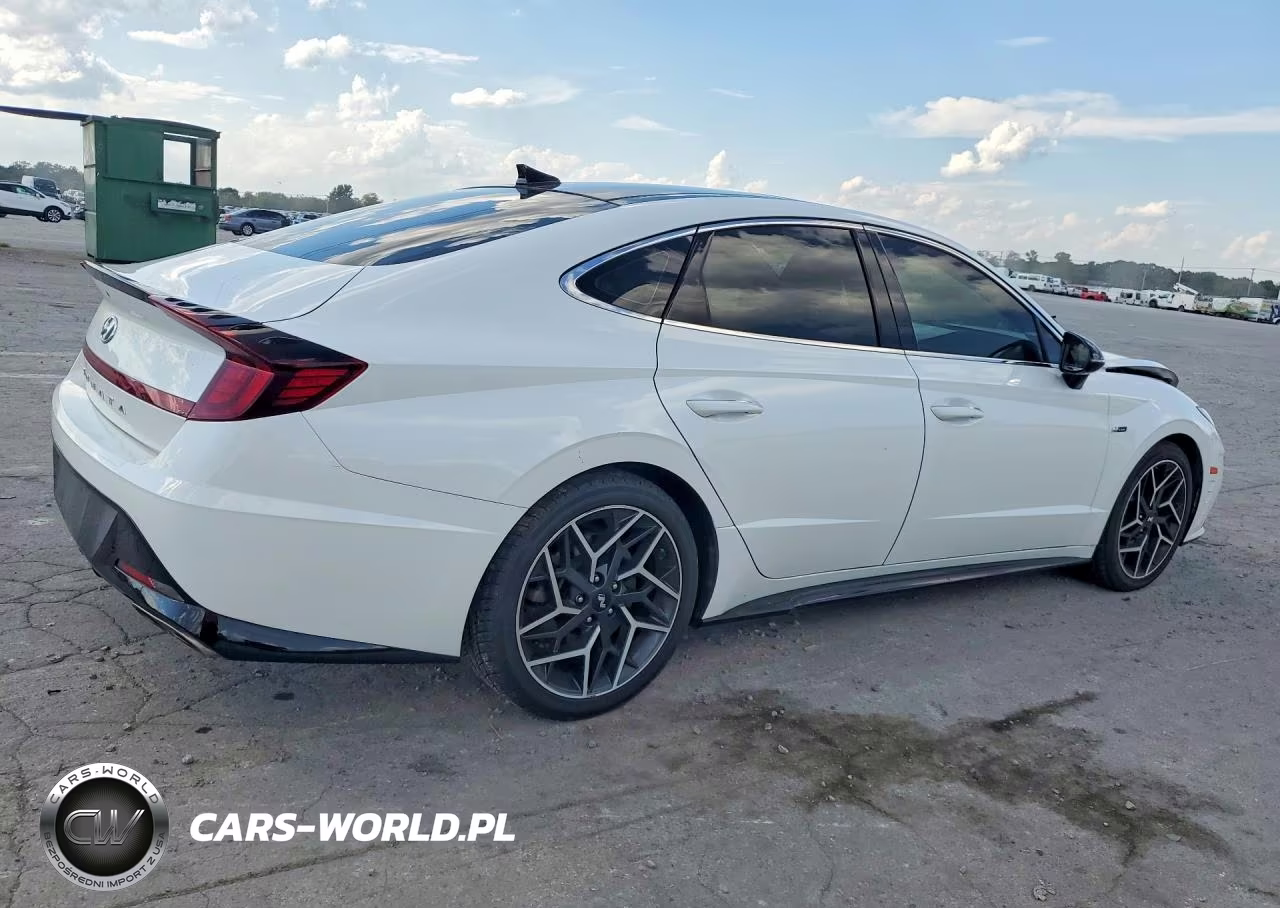 2022 Hyundai Sonata N Line VIN:KMHL14JCXNA227719 - 3