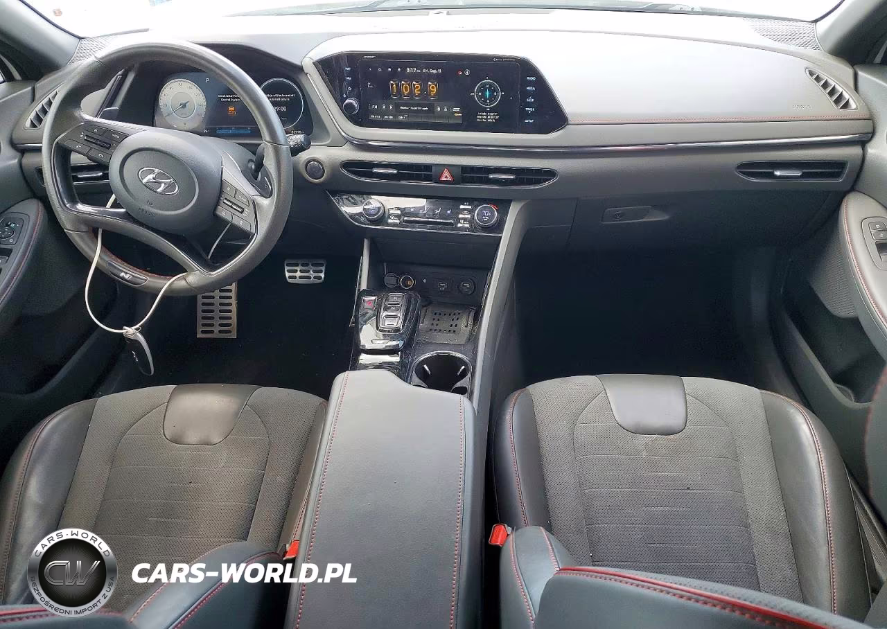 2022 Hyundai Sonata N Line VIN:KMHL14JCXNA227719 - 8