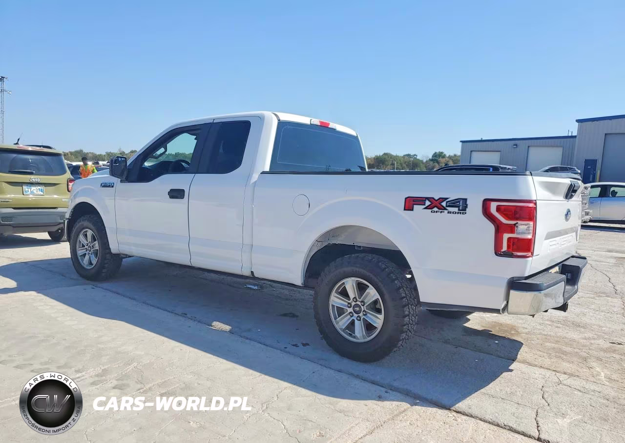 2019 Ford F150 Super Cab VIN:1FTFX1E55KKE63873 - 2