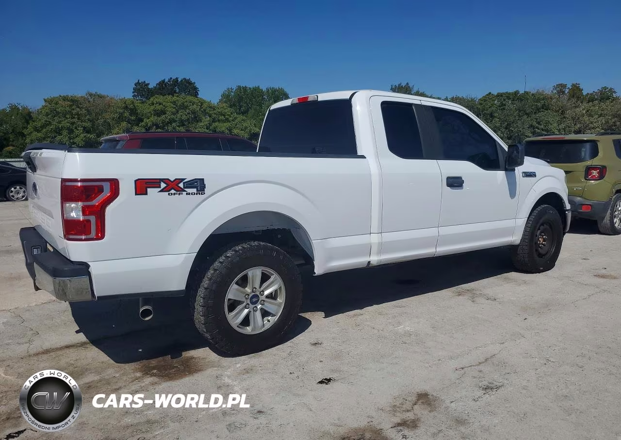 2019 Ford F150 Super Cab VIN:1FTFX1E55KKE63873 - 3