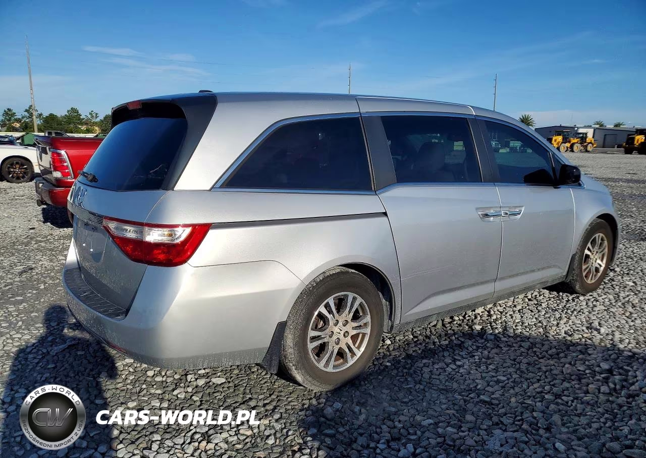 2012 Honda Odyssey Exl VIN:5FNRL5H69CB020905 - 3