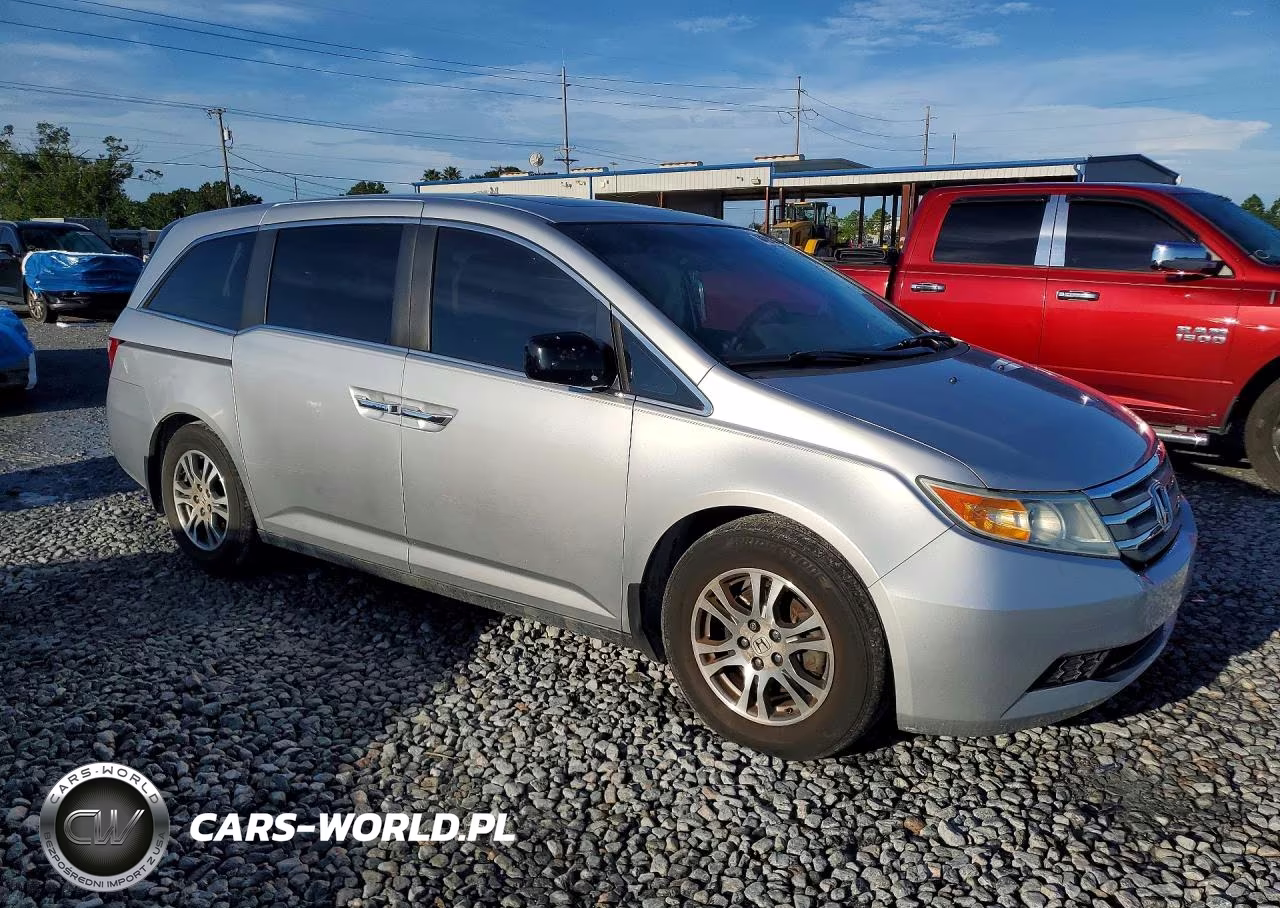2012 Honda Odyssey Exl VIN:5FNRL5H69CB020905 - 4