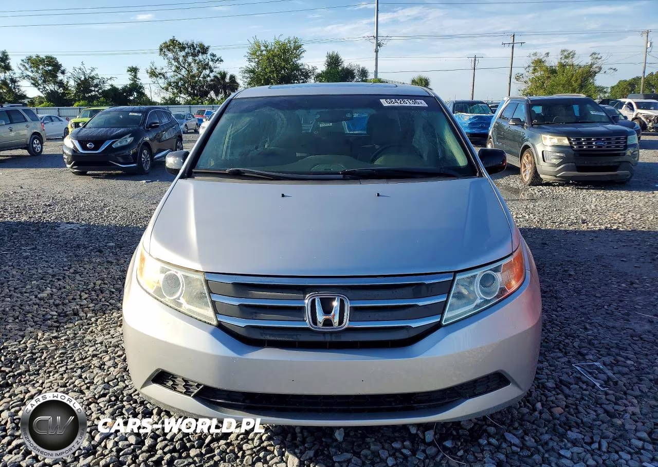 2012 Honda Odyssey Exl VIN:5FNRL5H69CB020905 - 5