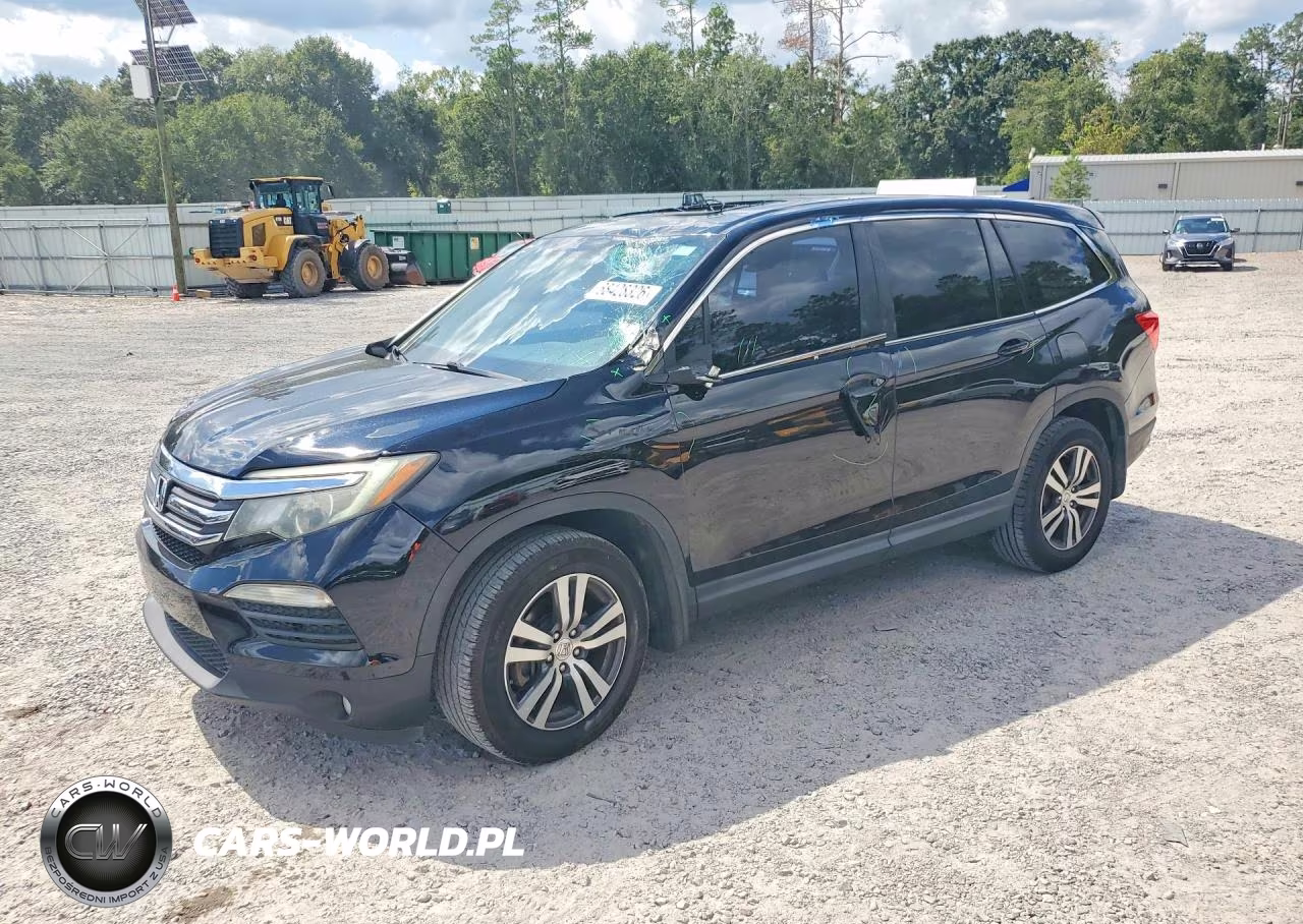 2017 Honda Pilot Exln VIN:5FNYF5H78HB047693 - 1