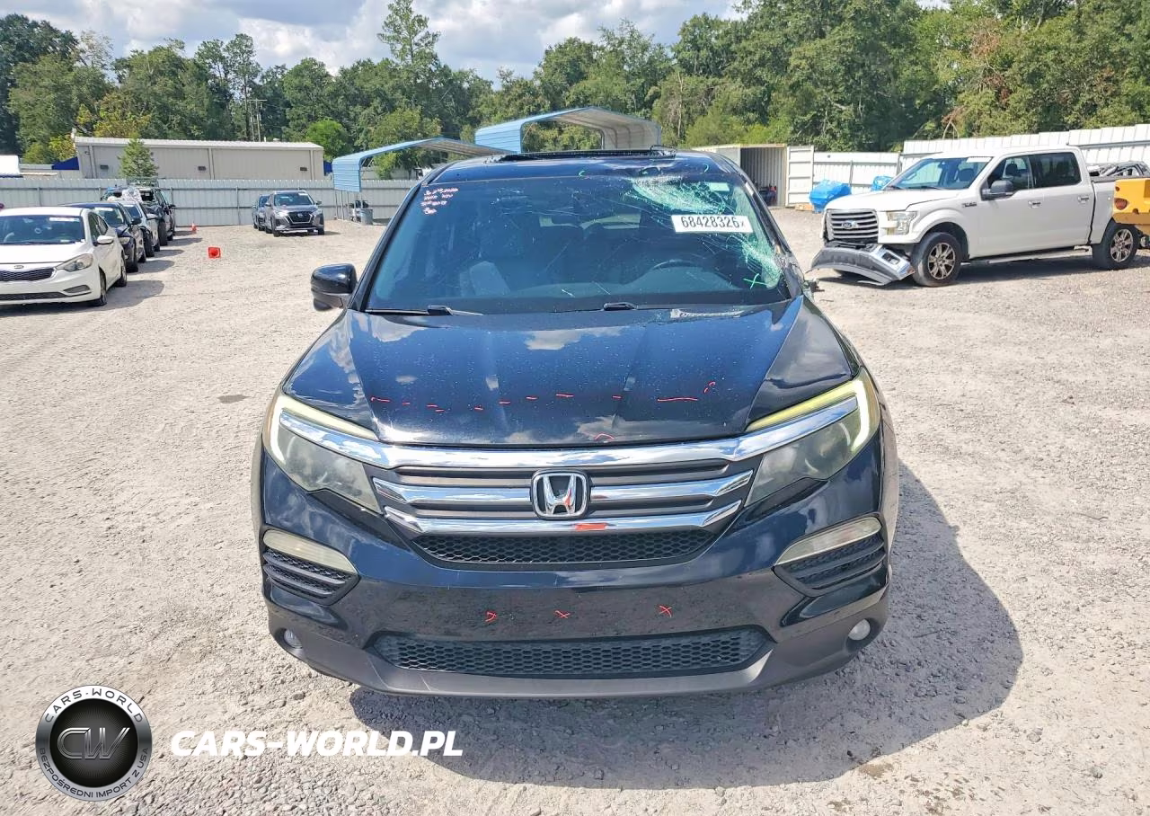 2017 Honda Pilot Exln VIN:5FNYF5H78HB047693 - 5