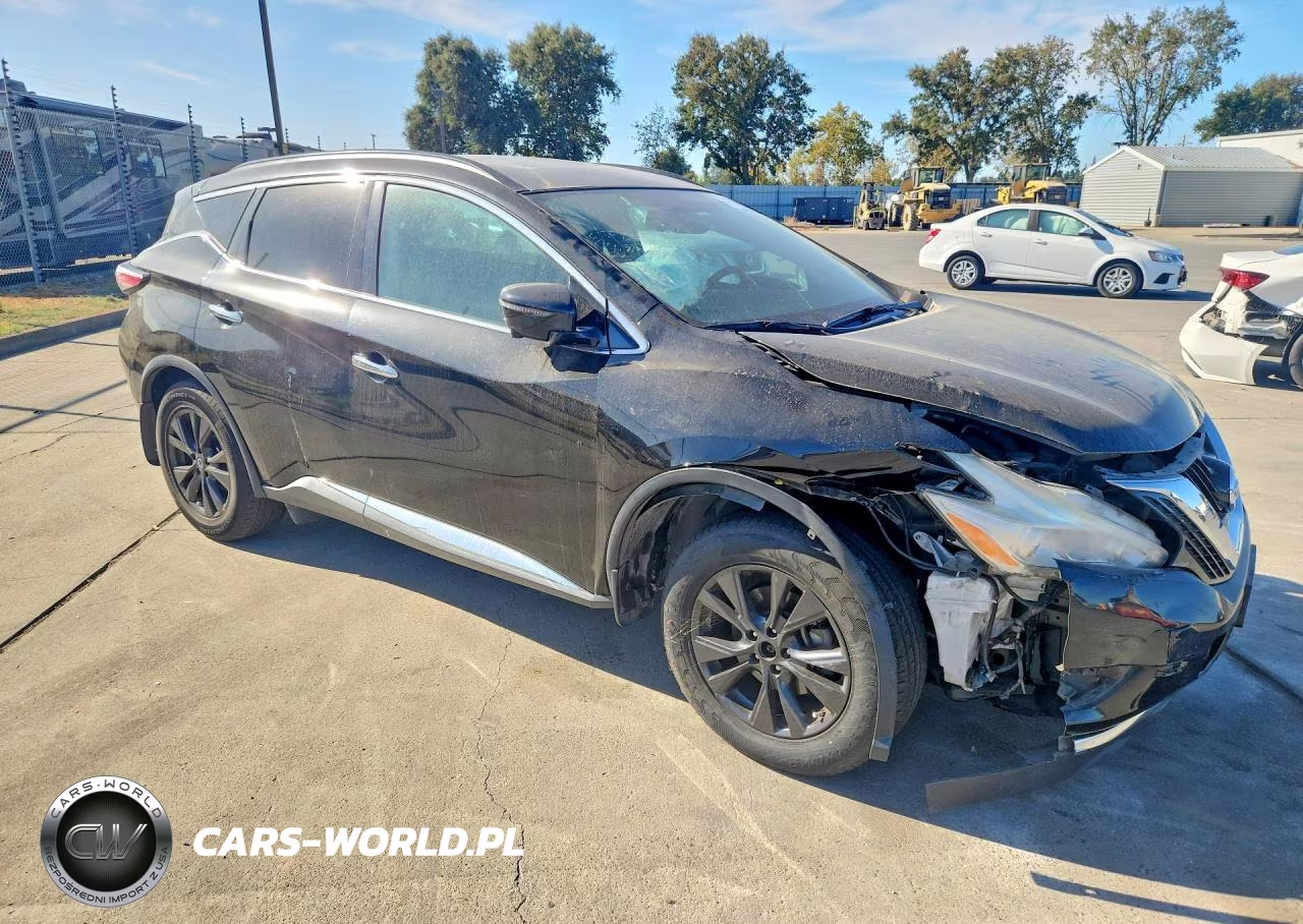 2017 Nissan Murano Sv VIN:5N1AZ2MG3HN172904 - 4