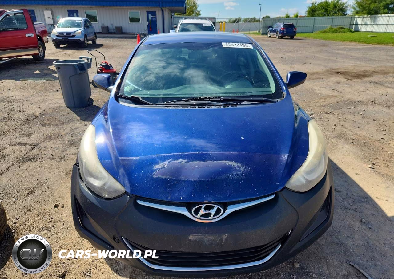 2015 Hyundai Elantra Se VIN:5NPDH4AE3FH574244 - 5