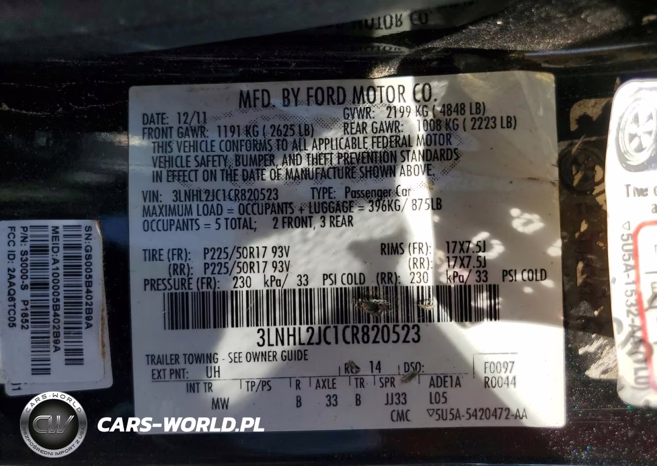 2012 Lincoln Mkz VIN:3LNHL2JC1CR820523 - 12