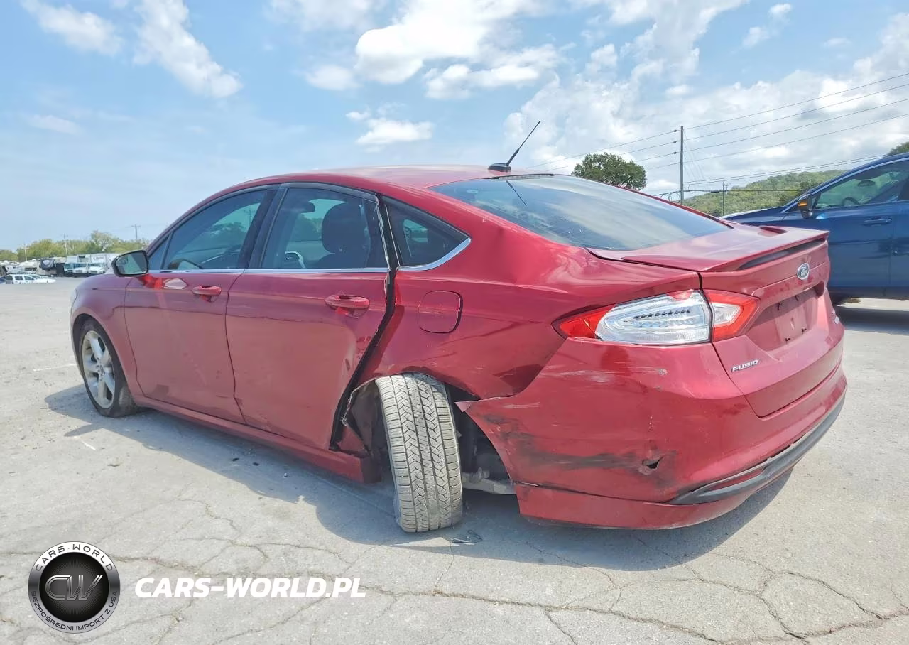 2014 Ford Fusion Se VIN:3FA6P0HD0ER199481 - 2