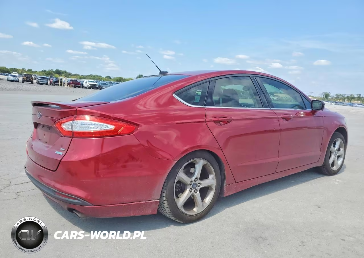 2014 Ford Fusion Se VIN:3FA6P0HD0ER199481 - 3